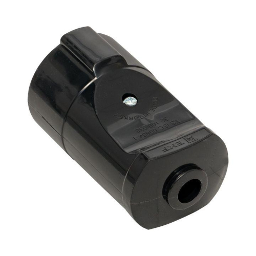 Гнездо штепсельное с заземл. черн. 16А 250В PROxima EKF EKF ASG16-30-r