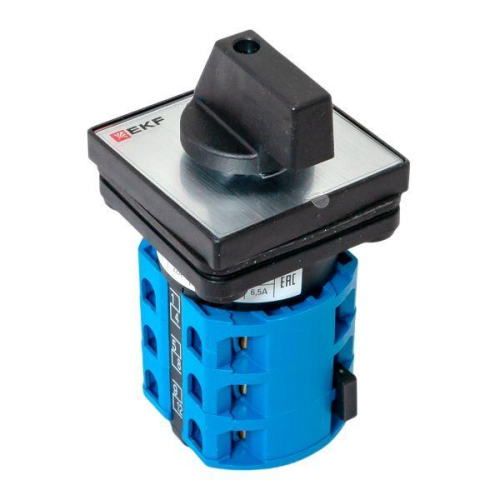 Переключатель кулачковый ПК-1-102 2п 25А "0-1-2-3" IP65 EKF pk-1-102-25-65