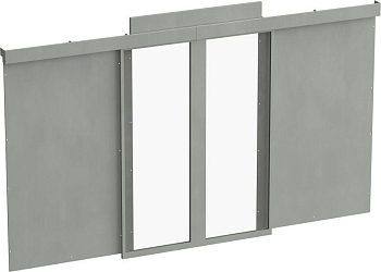 Дверь раздвижная 47U 1000 нож. сер. (уп.2шт) by ZPAS РФ ITK ZP-FD35-47U-1000-L-R