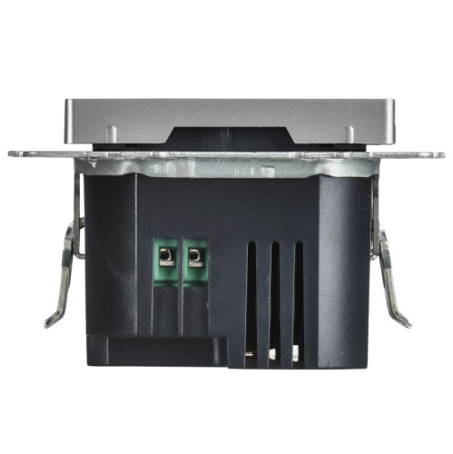 Розетка СП BRITE USB A+C 45Вт высокоск. заряд. РЮ11-2-БрС сталь IEK BR-U22-045-K46