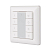Панель Knob SR-KN9550K8-UP White (KNX DIM) (IP20 пластик) Arlight 021370