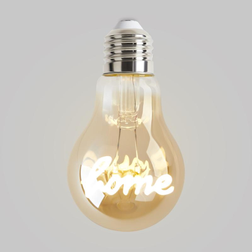 Лампа светодиодная филаментная Loft 271 A60 3Вт 2400К E27 Voltega 8581