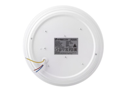 Светильник светодиодный LBS-8018 18Вт blanc настенно-потолочный Ultraflash 15139