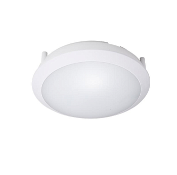 Светильник светодиодный WP 25 C 20W OP 940 D300 WH MDM 300х300х93мм 20Вт 4000К IP66 пылевлагозащ. ЖКХ с микроволнов. датчиком движения бел. Русский Свет 15072523442