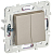 Выключатель проходной 2-кл. SKANDY 10А SK-V05Sh шампань IEK SK-V22-0-10-K37