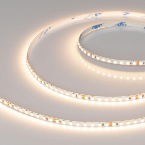 Лента светодиодная RT-A160-5mm 24V Warm 2700К 9.6Вт/м IP20 2835 открыт. (уп.5м) Arlight 037803