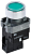 Кнопка LA167-BWF3371 d22мм RC 1з с подсветкой зел. IEK BBT20-BWF3371-1-12-67-K06