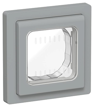 Рамка 1-м СП FLITE Рпро-1-55-ФлС IP55 сер. IEK FI-M10-32-55-K03