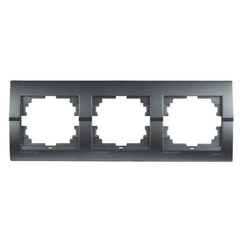 Рамка 3-м Deriy горизонт. сер. LEZARD 702-2900-148