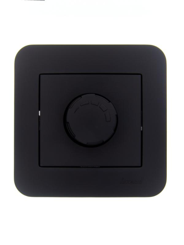 Светорегулятор повор-нажим. СП ASTI для LED ламп в сборе черн.бархат LEZARD 7081-4242-163