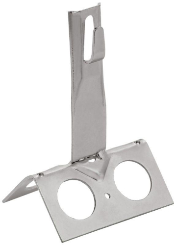 Держатель проводника круглого 6-8мм шир. конька H=80мм нерж. сталь IEK ZDP81-20-4-68-80