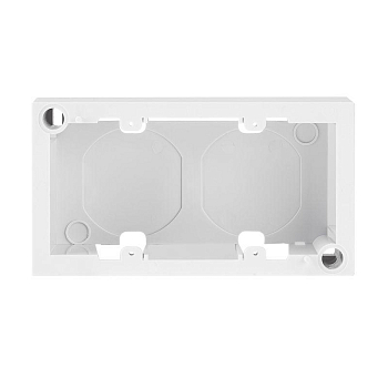 Короб накладной для лицевых панелей 80х150 под 4 модуля 45х22.5 Mosaic Rexant 03-0127