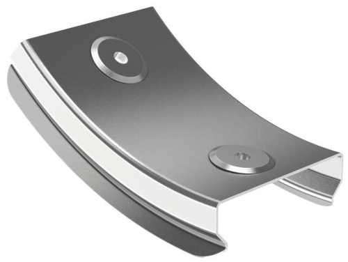 Крышка угла плавного 45град. тип В10 ESCA 80мм IEK CPV51D-0-45-080-08