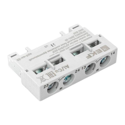 Блок контактов фронтальный дополнительный АПД/GV2 ДКП-20 2НО EKF apd-ae-20
