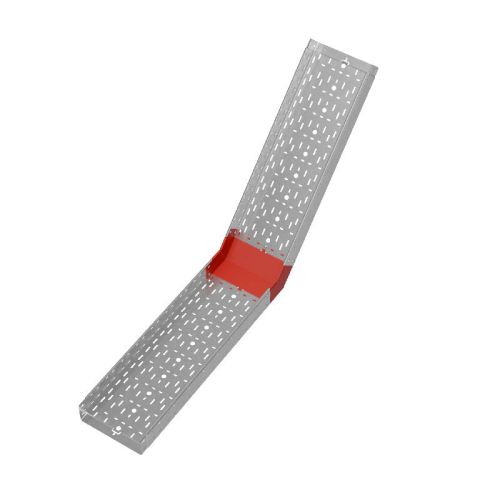 Угол для лотка вертикальный внутренний 45град. 100х300мм "ПЛЮС" HD85 КМ PL17696