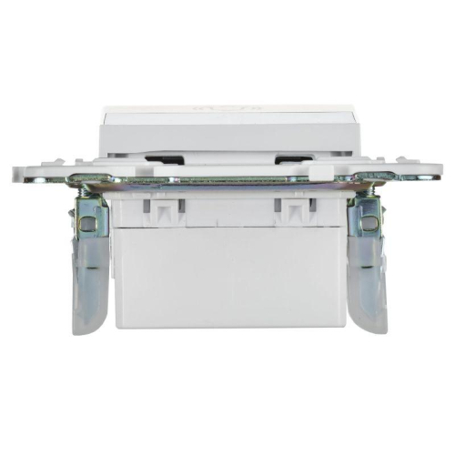 Кнопка звонка SKANDY 10А SK-V17W для отелей с индикацией арктич. бел. IEK SK-V14-2-10-K01