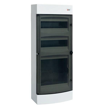 Щит комбинированный "Unix" прозр. дверь (2х12 модулей+1 монтажная плата) 4 габарит IP40 PROxima EKF ux-2x12+1m-n