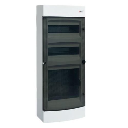 Щит комбинированный "Unix" прозр. дверь (2х12 модулей+1 монтажная плата) 4 габарит IP40 PROxima EKF ux-2x12+1m-n