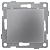 Выключатель перекрестный 1-кл. СП Bravo 10А 250В механизм серебр. GUSI С10В7-004