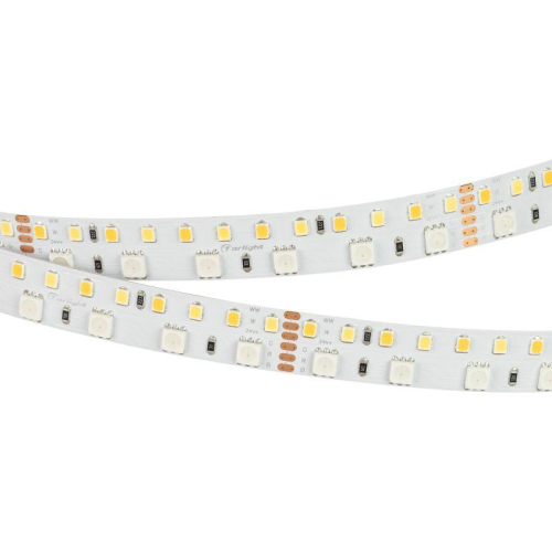 Лента светодиодная RT-BA180-15mm 24V RGBW-MIX 28.8Вт/м IP20 5060/2835 измен. цветов. темпер. (уп.5м) Arlight 022707(2)
