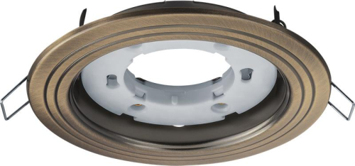 Светильник 93 043 NGX-R6-007-GX53 2 круга черн. бронза Navigator 93043