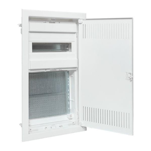 Щит комбинированный встраив. Nova (1 DIN + 2 МП) 3 габарит с металл. перфорированной дверью IP40 EKF nv-cb-pmd-1+2