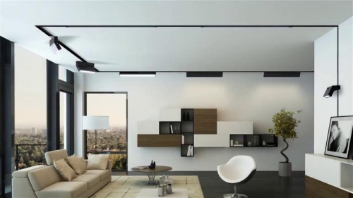 Светильник светодиодный трековый Метр (MTR)16 1012 12Вт 3000К frost 90град. BL IP20 низковольтный Pro черн. JazzWay 5056176