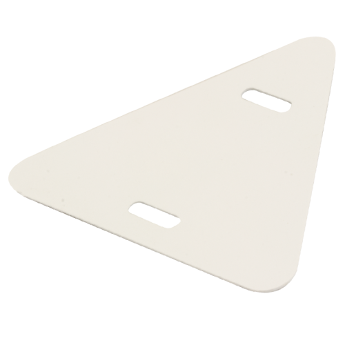 Бирка кабельная маркировочная У-136 (треугольник) (уп.100шт) EKF mt-136-t