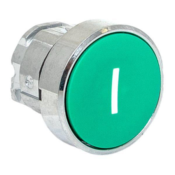 Механизм кнопки исполнительный "I" XB4 зел. плоский возвратный без фиксации IP65 EKF XB4BA-3152C-65