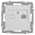 Розетка Intro Accent 6-303-01 информационная RJ45 IP20 СУ бел. Intro Б0063624
