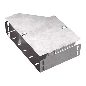 Переходник для лотка левый 300х200х80 с крышкой Стандарт Промрукав PR16.0518