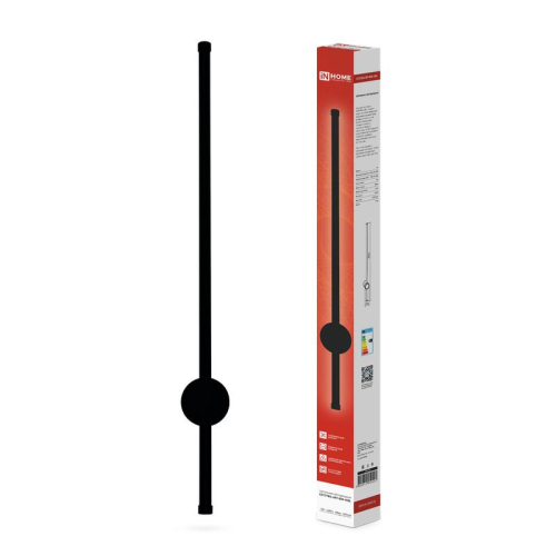 Светильник светодиодный ESTETIKA ART-80B-40BL 15Вт 230В 4000К 1050лм 800х60х98 черн. IN HOME 4690612054421