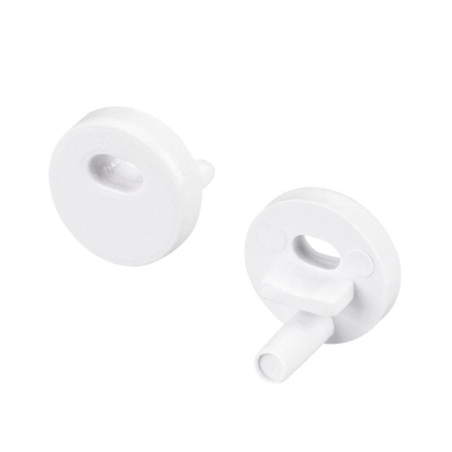 Заглушка ARH-ROUND-D8 с отверстием пластик Arlight 037401