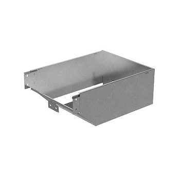 Угол для лотка вертикальный внешний L 100х400мм с разворотом трассы на 90град. "ПЛЮС" HD85 КМ PL18474