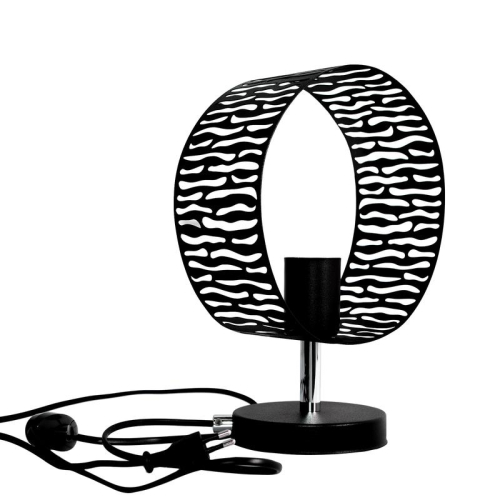 Светильник "Дакар" ННБ 63-60-020 (ИМ) настольный шнур черн. черн. муар Элетех 1005405058