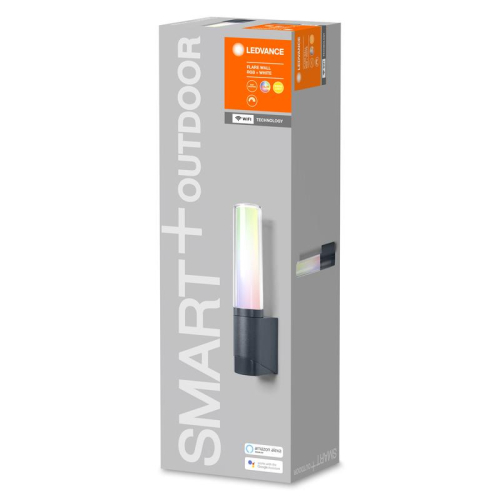 Светильник светодиодный SMART OUTD WIFI FLARE WALL RGBW DG LEDVANCE 4058075478275
