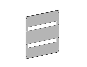 Комплект пластронов под 2 уровня мод. авт. для ВРУ Unit высотой 500  шириной 600 (уп.3шт) PROxima EKF mb-15-mp-5060