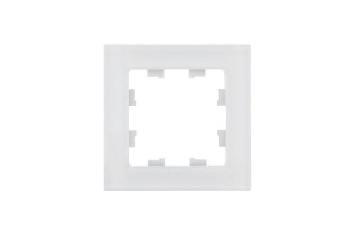 Рамка 1-м AtlasDesign Nature натур. стекло бел. SE ATN360101