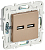 Розетка USB A+A 3.1А SKANDY SK-R15Sa песочн. IEK SK-U21-D31-K98