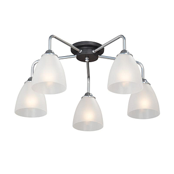 Люстра 5xE14 макс. 40Вт плафон ПП Vitaluce V4500-9/5PL