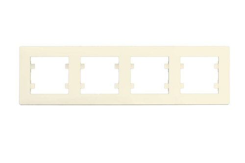 Рамка 4-м Karea RIZZ крем Makel 88010704