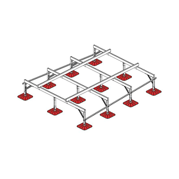 Конструкция опорная для установки оборудования TECHNORAPTOR FOOT 2500х3000 тип 2 KM-TR-F-SSEI-2500-3000-2 КМ TR0050