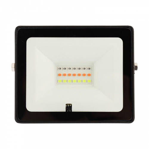 Прожектор цветного свечения мультиколор (RGB) 10Вт с пультом дистанц. упр.Rexant 605-010
