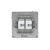 Розетка компьютерная 2-м KANT RJ45 кат.5E без шторки бел. песок DKC 7010664