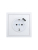 Розетка 1-мест. с/з+USB разъем ZIMA IP20 бел. LEZARD 704-0288-181 Розетка 1-мест. с/з+USB разъем ZIMA IP20 бел. LEZARD 704-0288-181