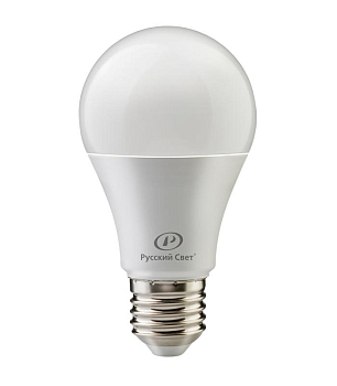 Лампа светодиодная RS LED A60 E27 14W 220-240В 6500К 14Вт 1400лм Ra 90 грушевидная Русский Свет 15010345108