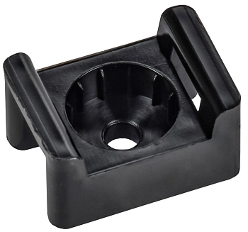 Площадка монтажная 16х23 под пистолет черн. (уп.100шт) IEK UHP20-16-23-100-K02