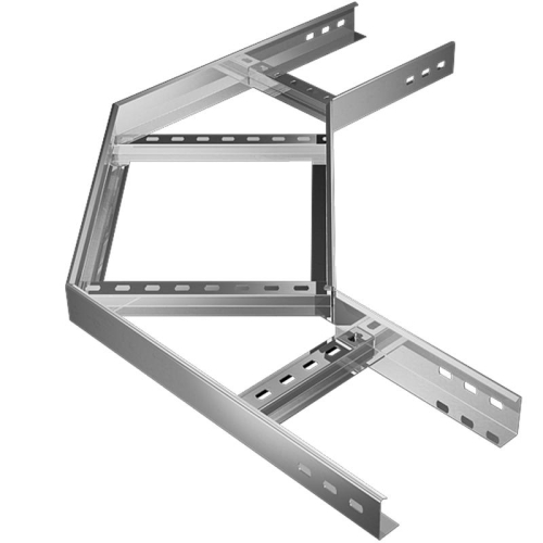 Угол для лотка горизонтальный лестн. 90град. 600х70 сталь 1.5мм LGL90-70-600-1.5 HD КМ LO5507