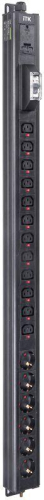 Блок распределения питания BASE PDU PV1111 23U 1ф 16А 6SCHUKO 12C13 3м IEC60309 ITK BS-PV-43-12C13-06D-11