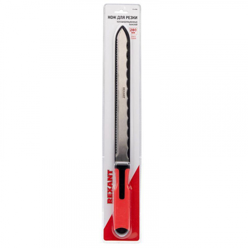 Нож для резки теплоизоляционных панелей лезвие 280мм Rexant 12-4928